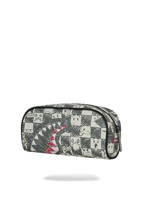 Astuccio con stampa SPRAYGROUND | 910B9446NSZEMOTE CHECK